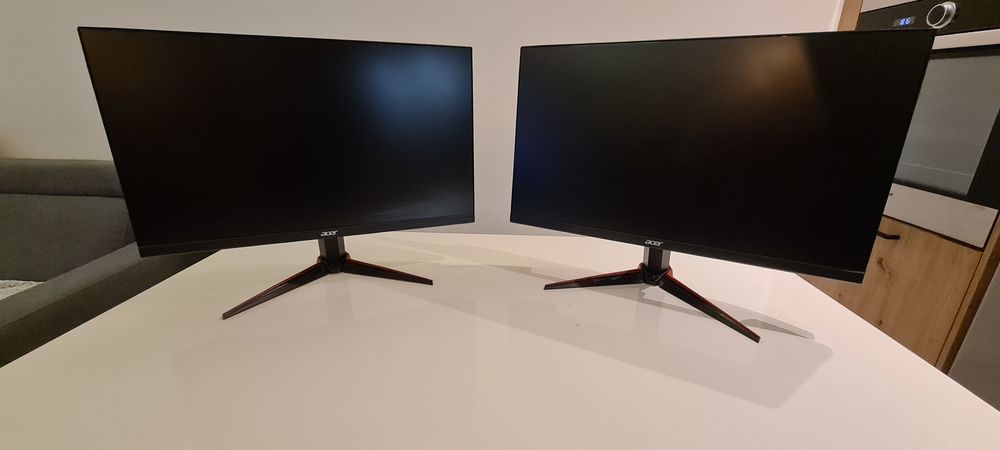 2 &eacute;crans Acer nitro vgo series 24 pouces, Matériel informatique