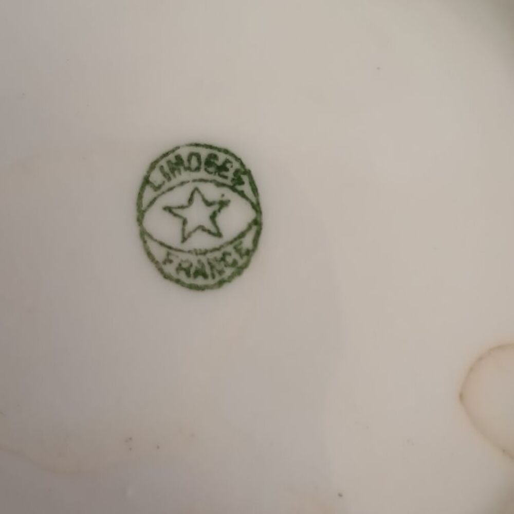 service &agrave; caf&eacute; en porcelaine de Limoges 