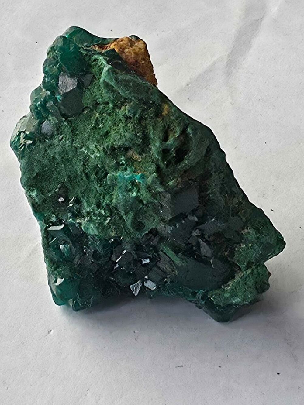Pierre de collection Dioptase 43g-Min&eacute;ral authentique Congo 
