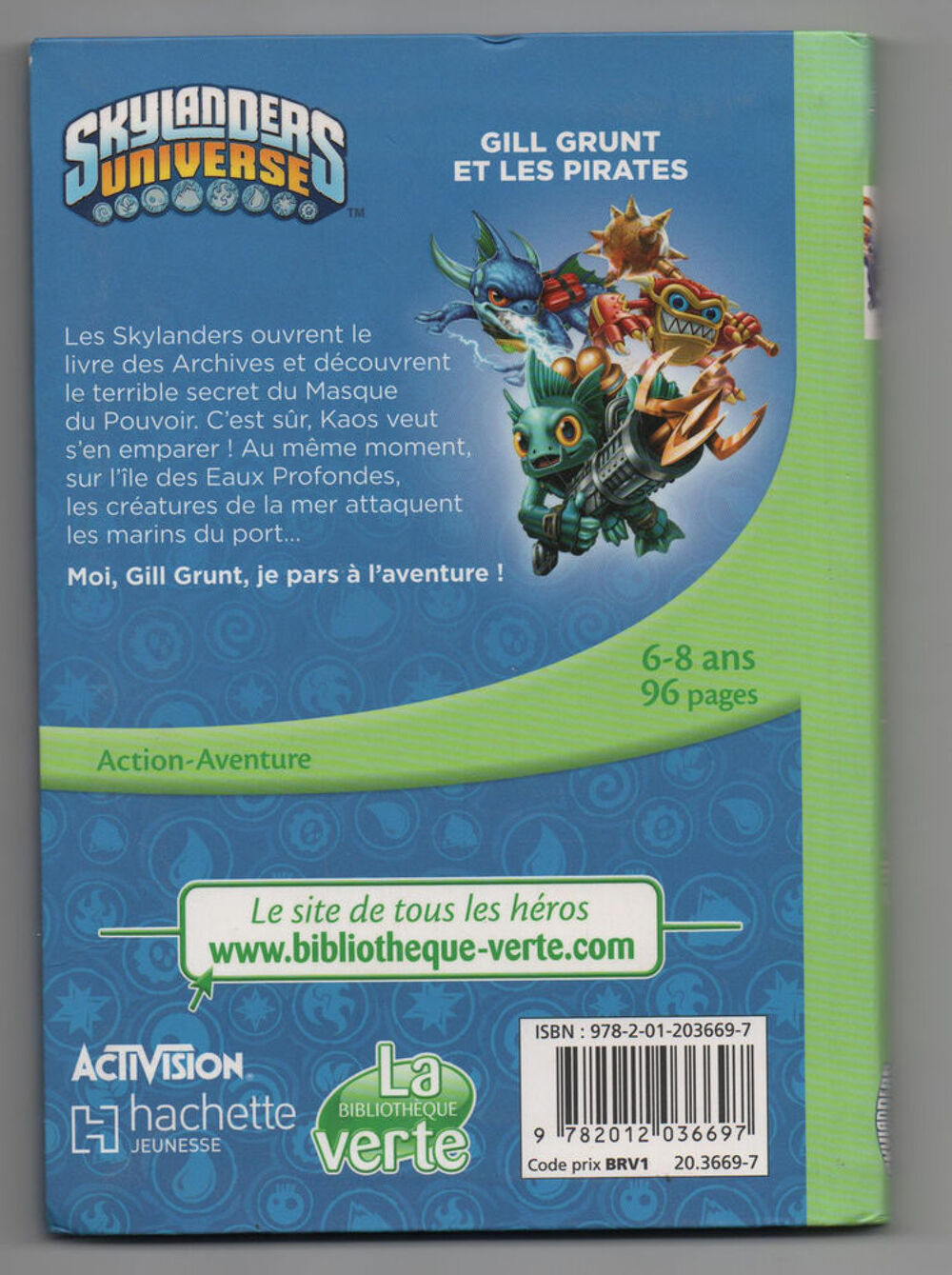 Skylanders universe - Gill grunt et les pirates Livres et BD