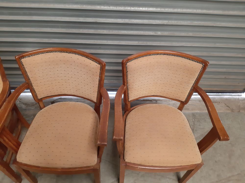 4 chaises- bridges anciens. 50€ le lot Meubles