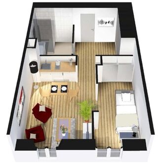  Appartement  vendre 1 pice 31 m