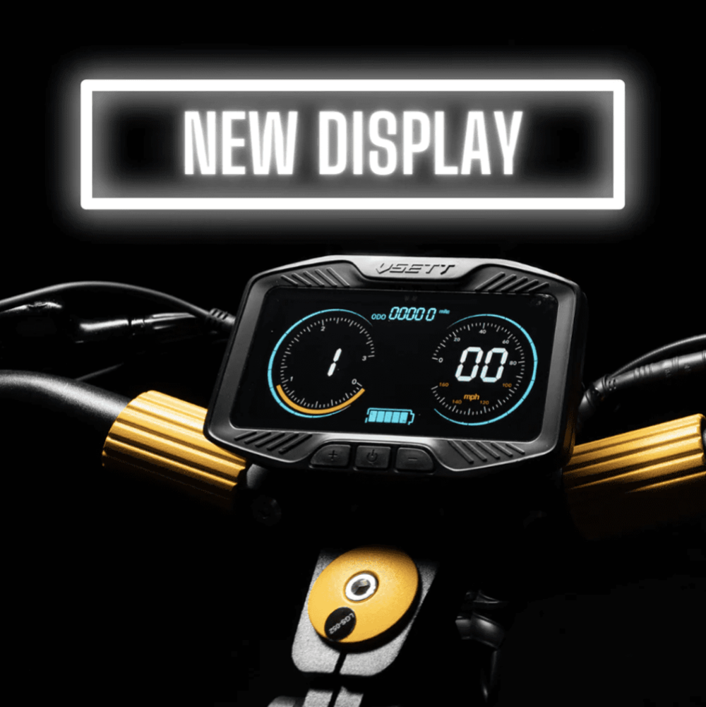 Trotinette electrique VSETT 10+ 2023 60V 28Ah Electric Scoot Vélos
