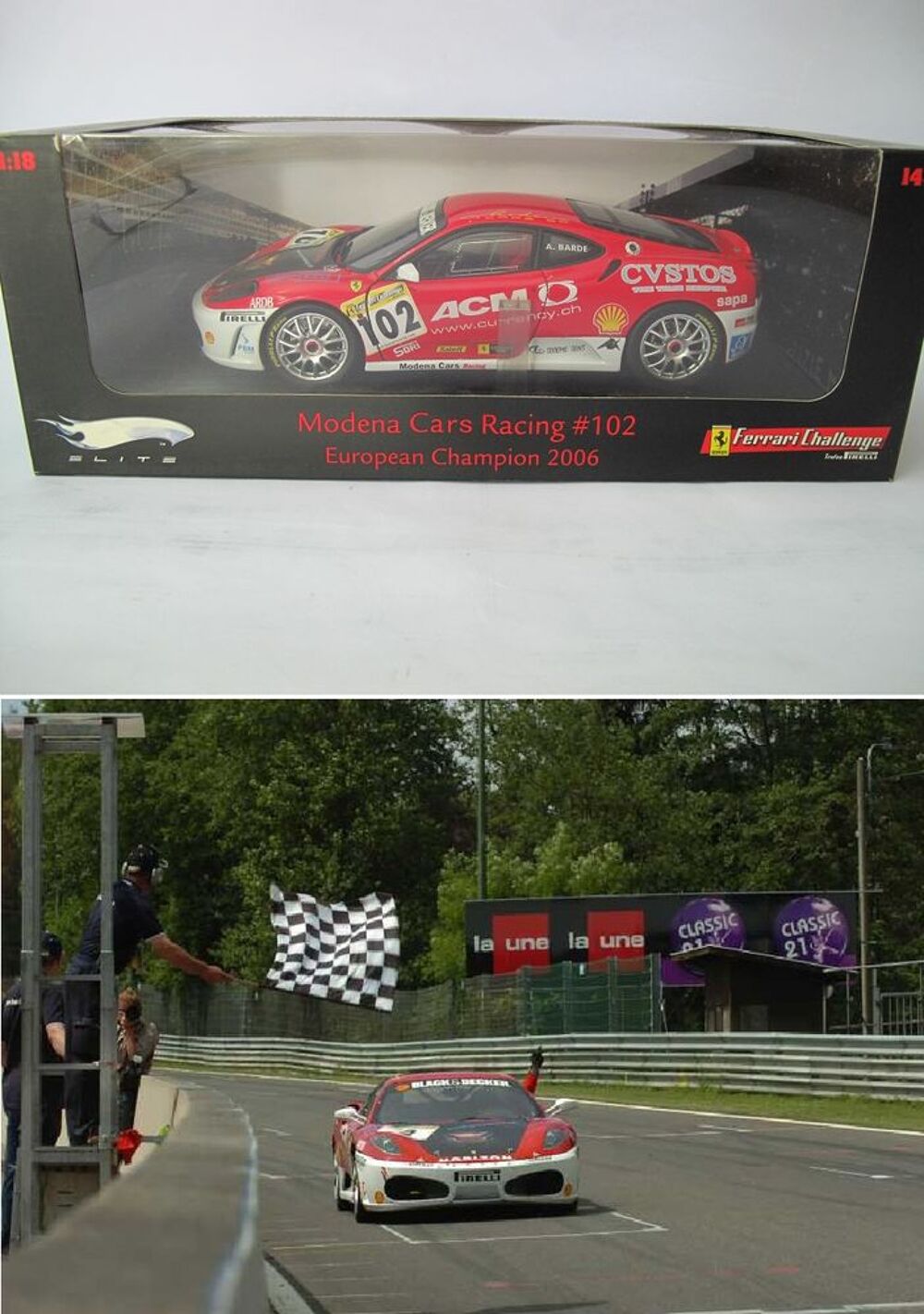 Ferrari 430 Challenge #102 - 1/18 Elite L7113 