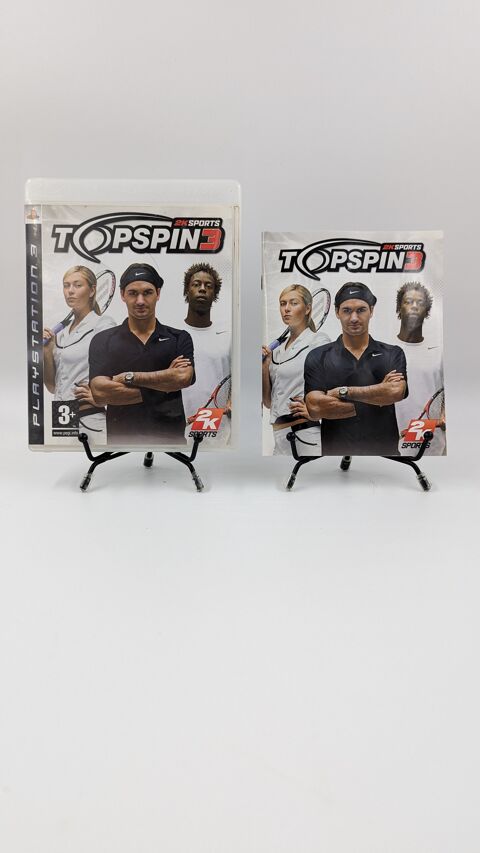 Jeu PS3 Playstation 3 2K Sports Topspin 3 en boite, complet 2 Vulbens (74)