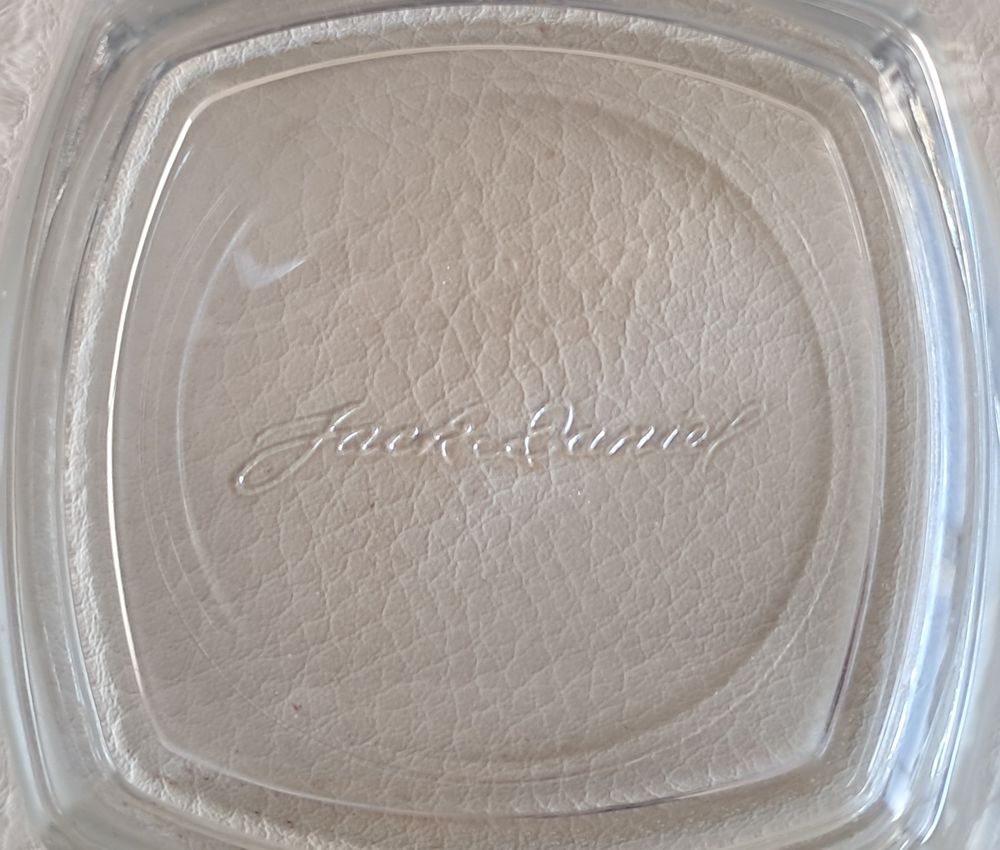 lot de 3 verres &agrave; whisky Jack Daniel's n&deg;7 