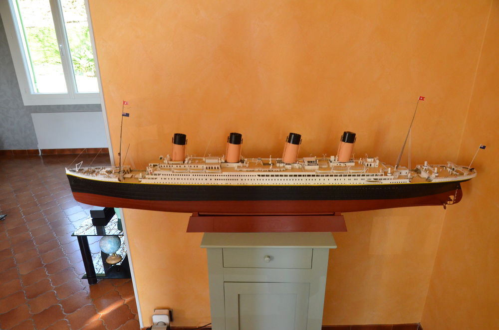 Maquette RMS Titanic Trumpeter au 1/200&egrave;me 