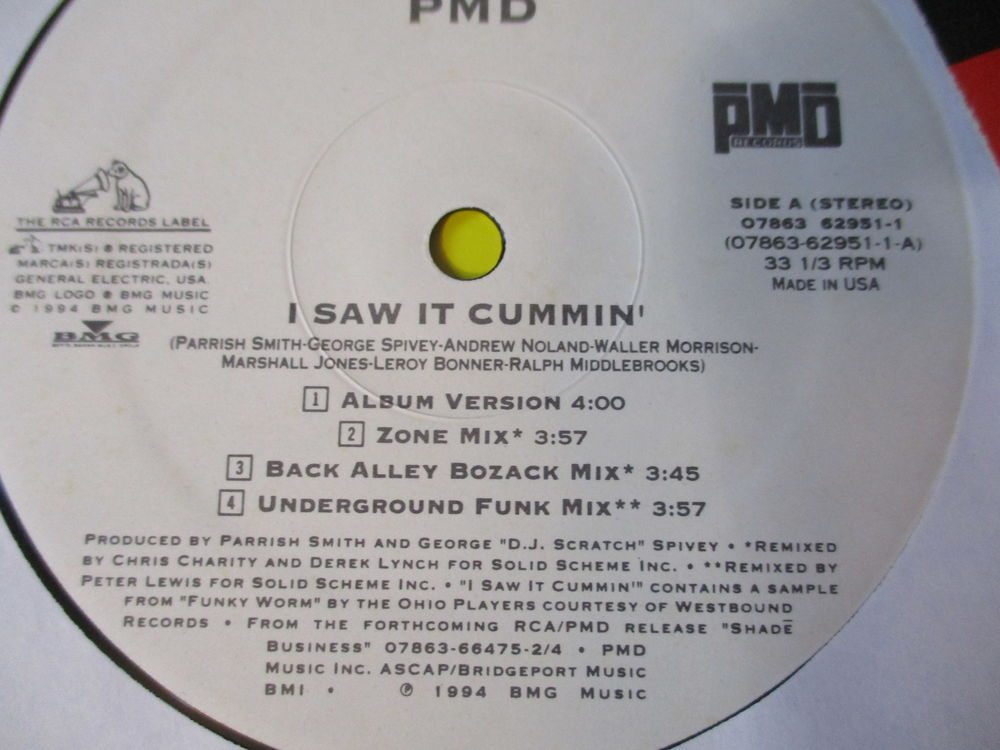 PMD I SAW IT CUMMIN MAXI 45 TOURS EX EPMD 1994 CD et vinyles