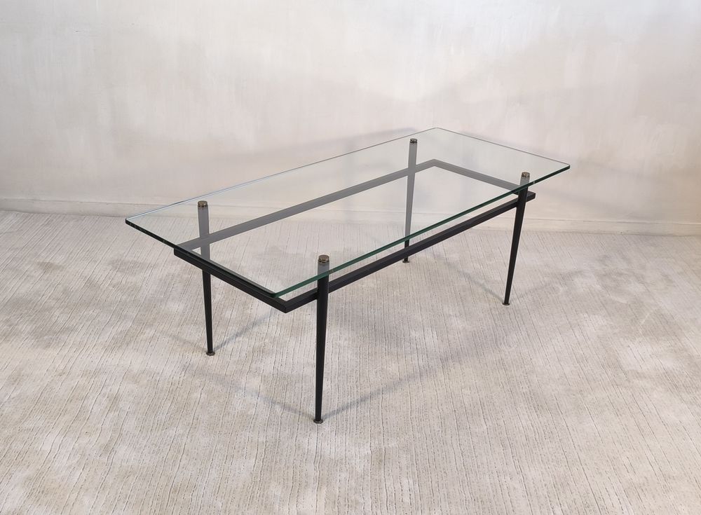 Iconique Table basse Roger Le Bihan pour Airborne 1960-70 Meubles