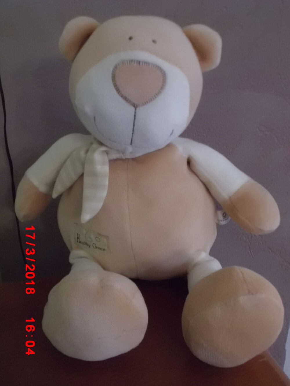 OURS BEIGE ET ECRU CREDIT AGRICOLE Jeux / jouets