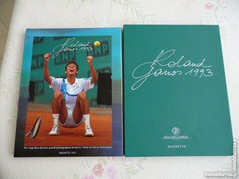 Livre Roland Garros 1993 avec coffret - N E U F 20 Montigny-le-Bretonneux (78)