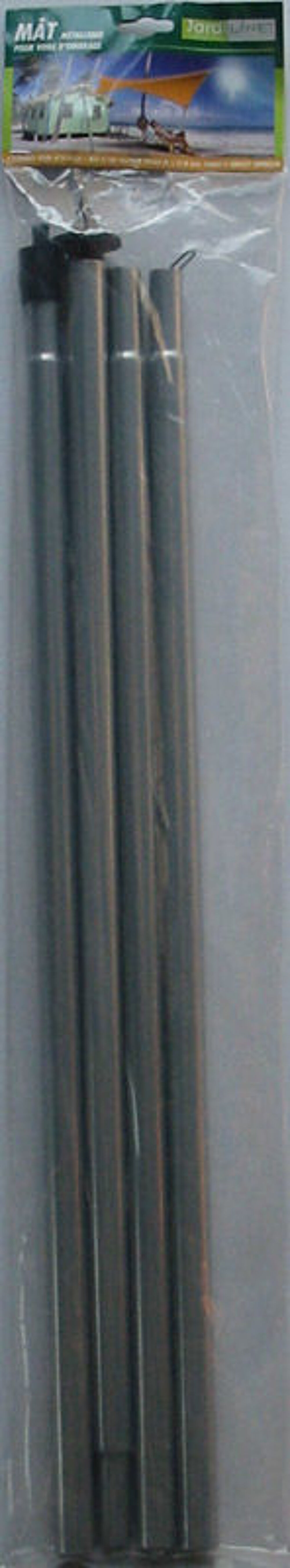 M&acirc;t acier pour voile d'ombrage &Oslash; 20 mm - 2,70 m Jardin