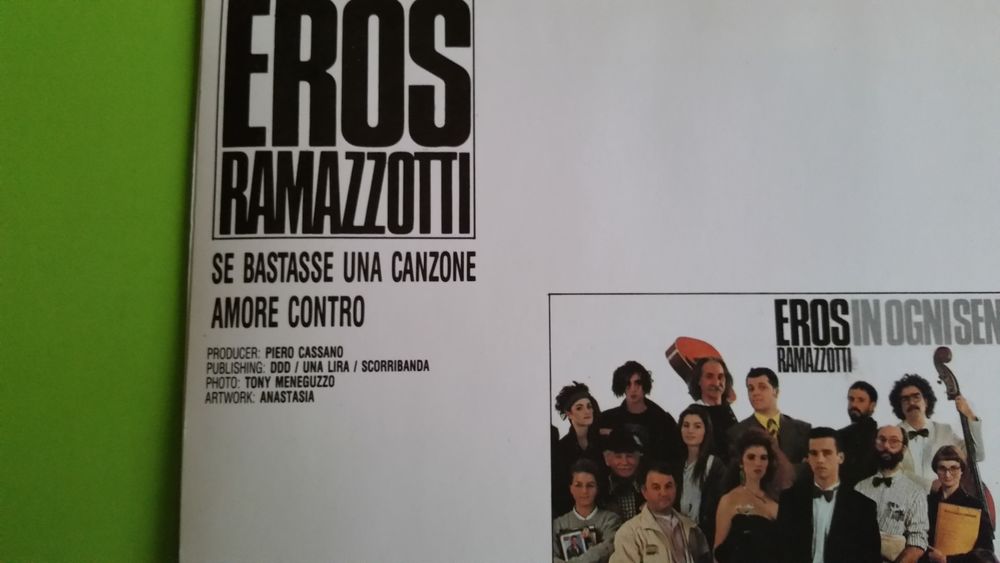 EROS RAMAZZOTTI CD et vinyles