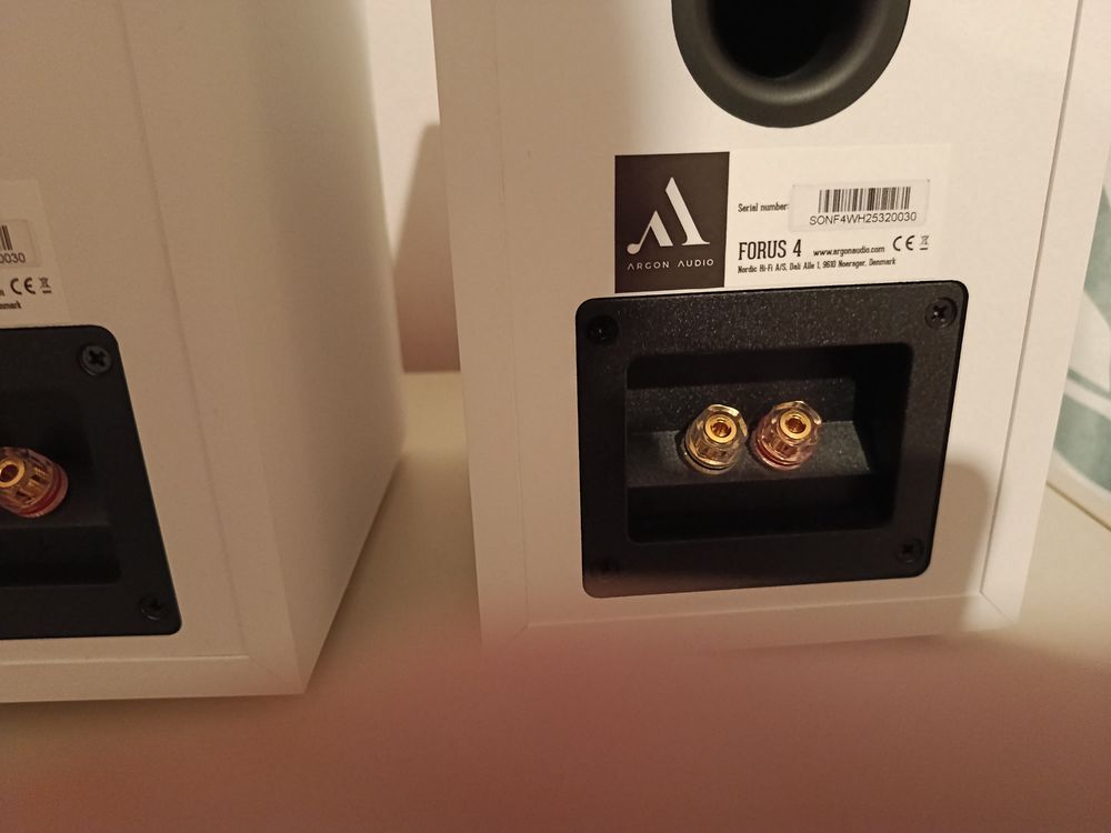 paire d'enceintes toutes neuves argon Forus 4 ,2026 Audio et hifi