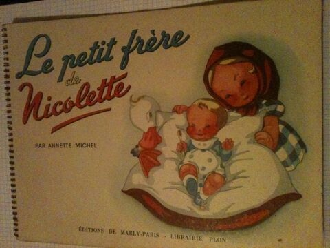 Le petit frre de Nicolette, Annette Michel, livre vintage 25 Bosc-le-Hard (76)