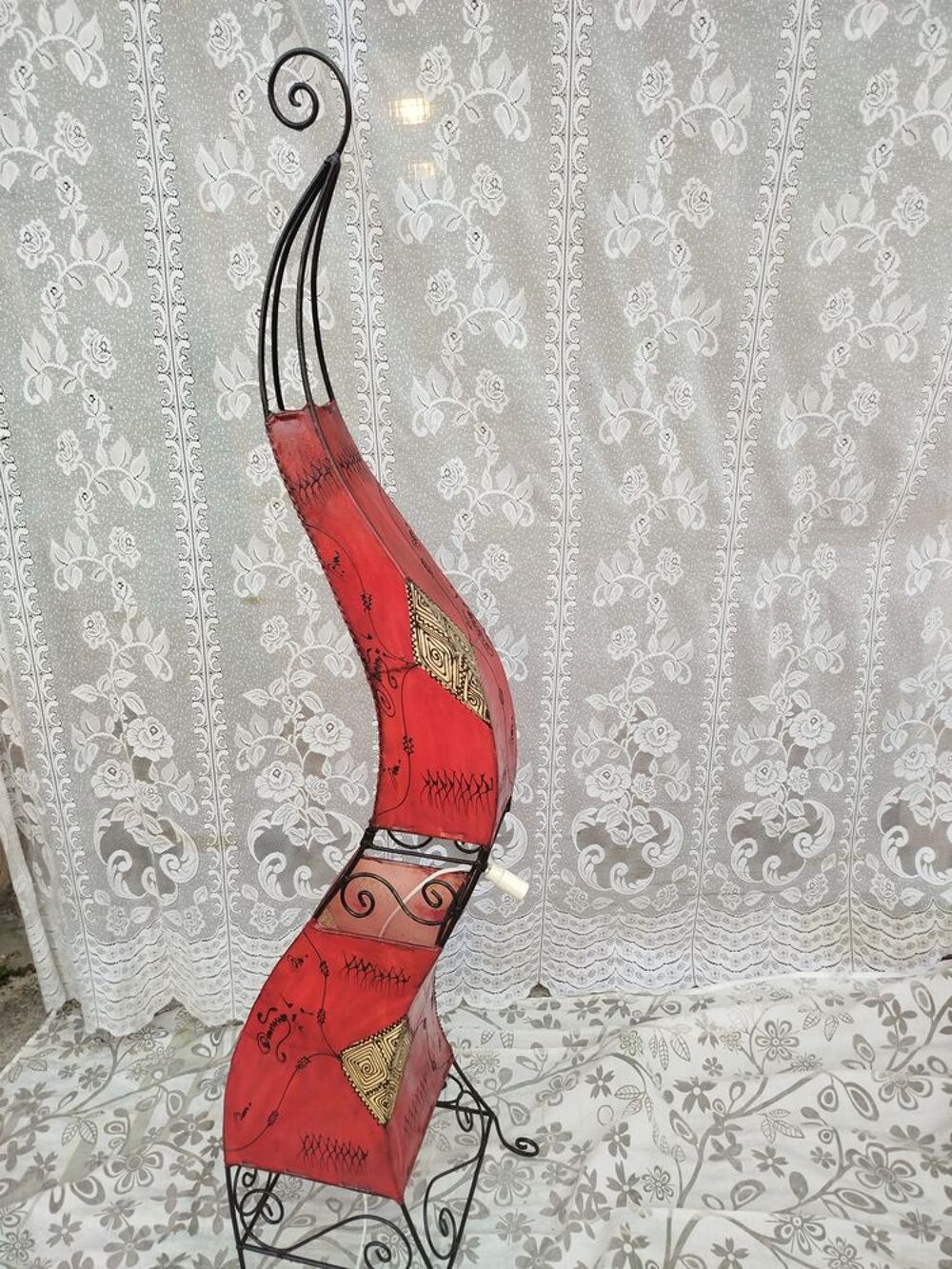 Lampe sur Pied Design Multicolore Décoration