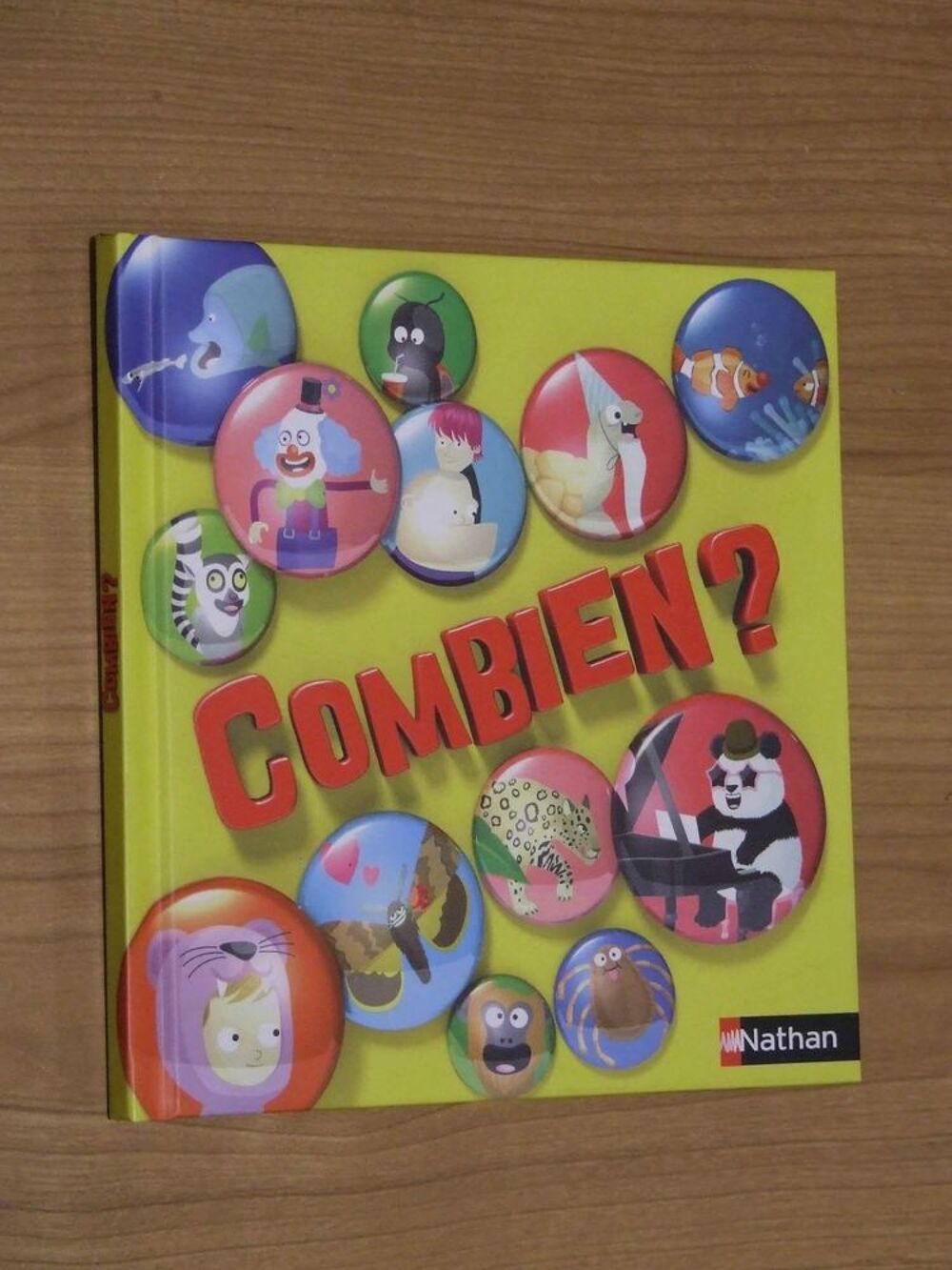 Livre, &agrave; partir de 3&nbsp;ans, COMBIEN, NEUF Livres et BD