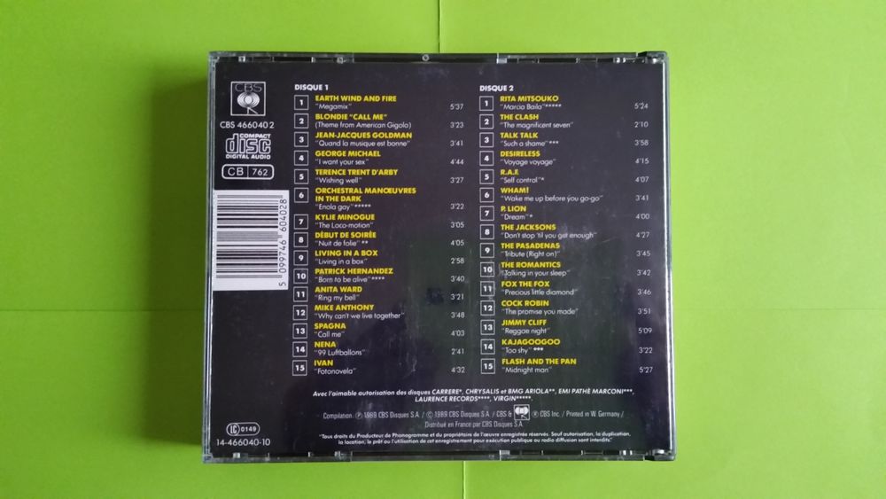 LES ANN&Eacute;ES 80 CD et vinyles