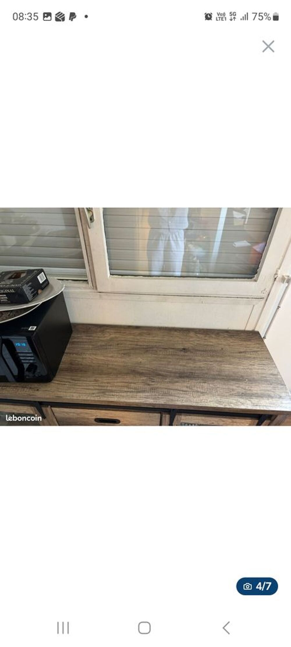 Buffet 2 portes 3 tiroirs 150 cm avec Portes coulissantes Meubles