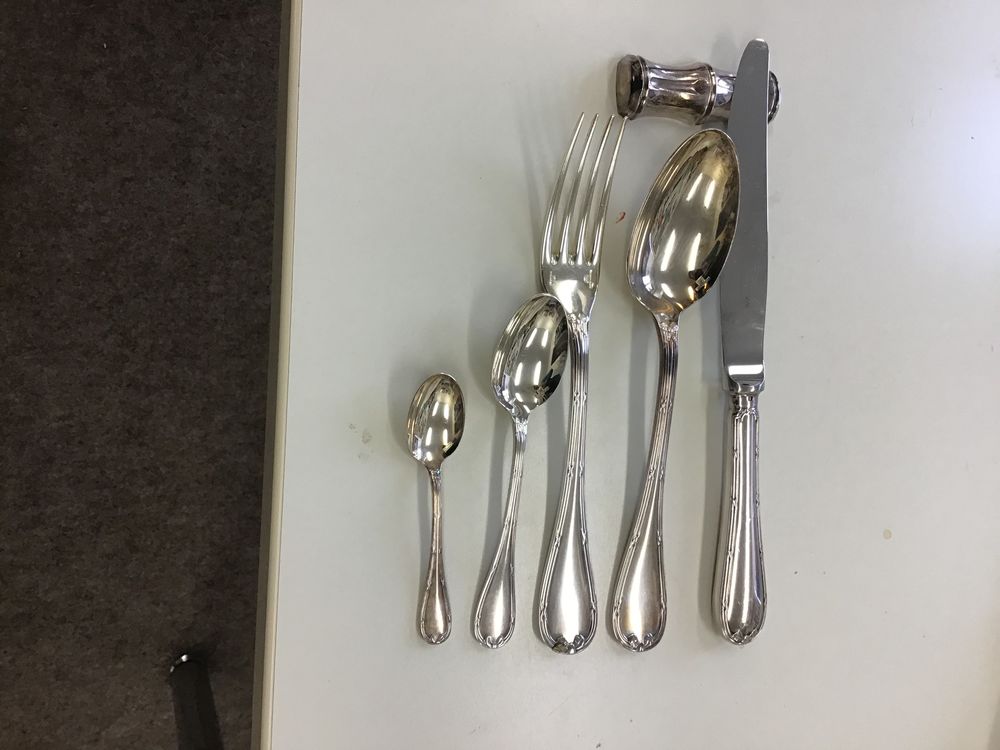Couvert en argent Christofle Cuisine
