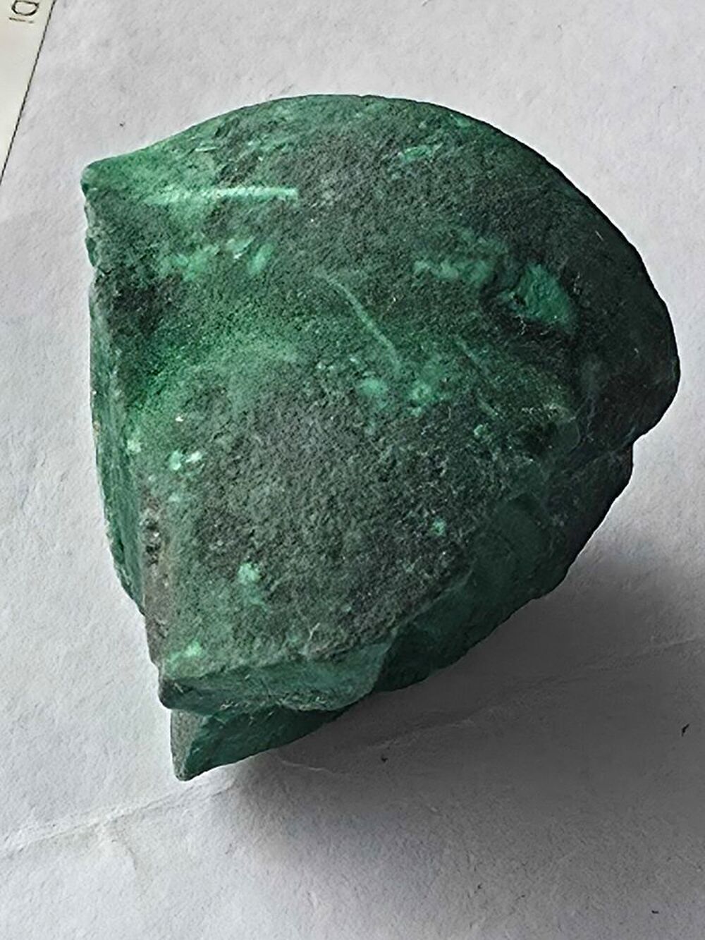 Sp&eacute;cimen Malachite Stalactitique Fibro-Radi&eacute;e 29g-Collection Lithoth&eacute;rapie 