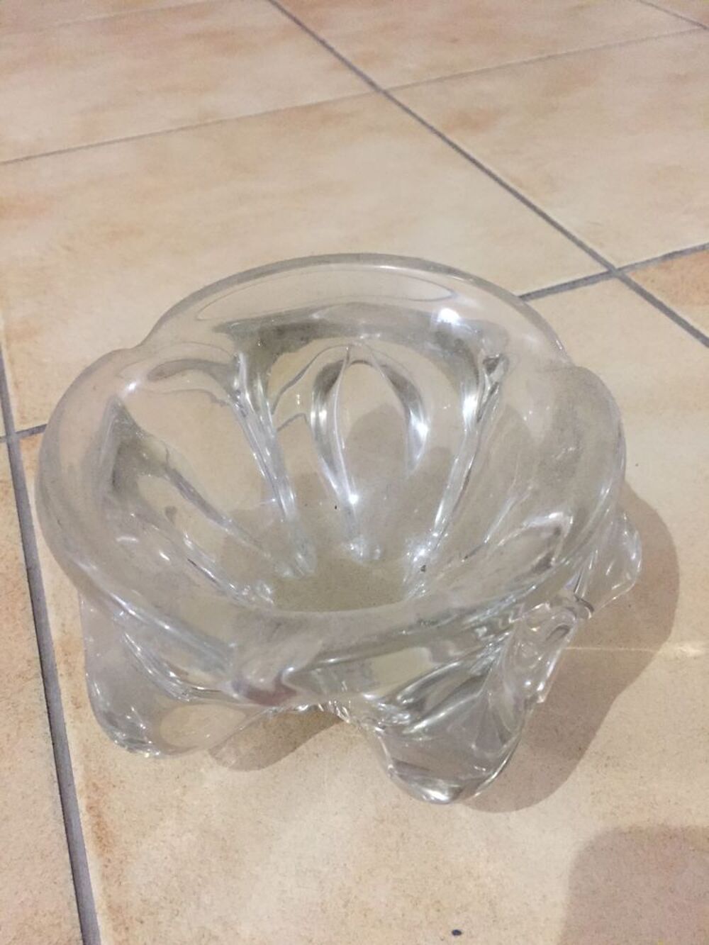 Petite coupe en cristal massif Décoration