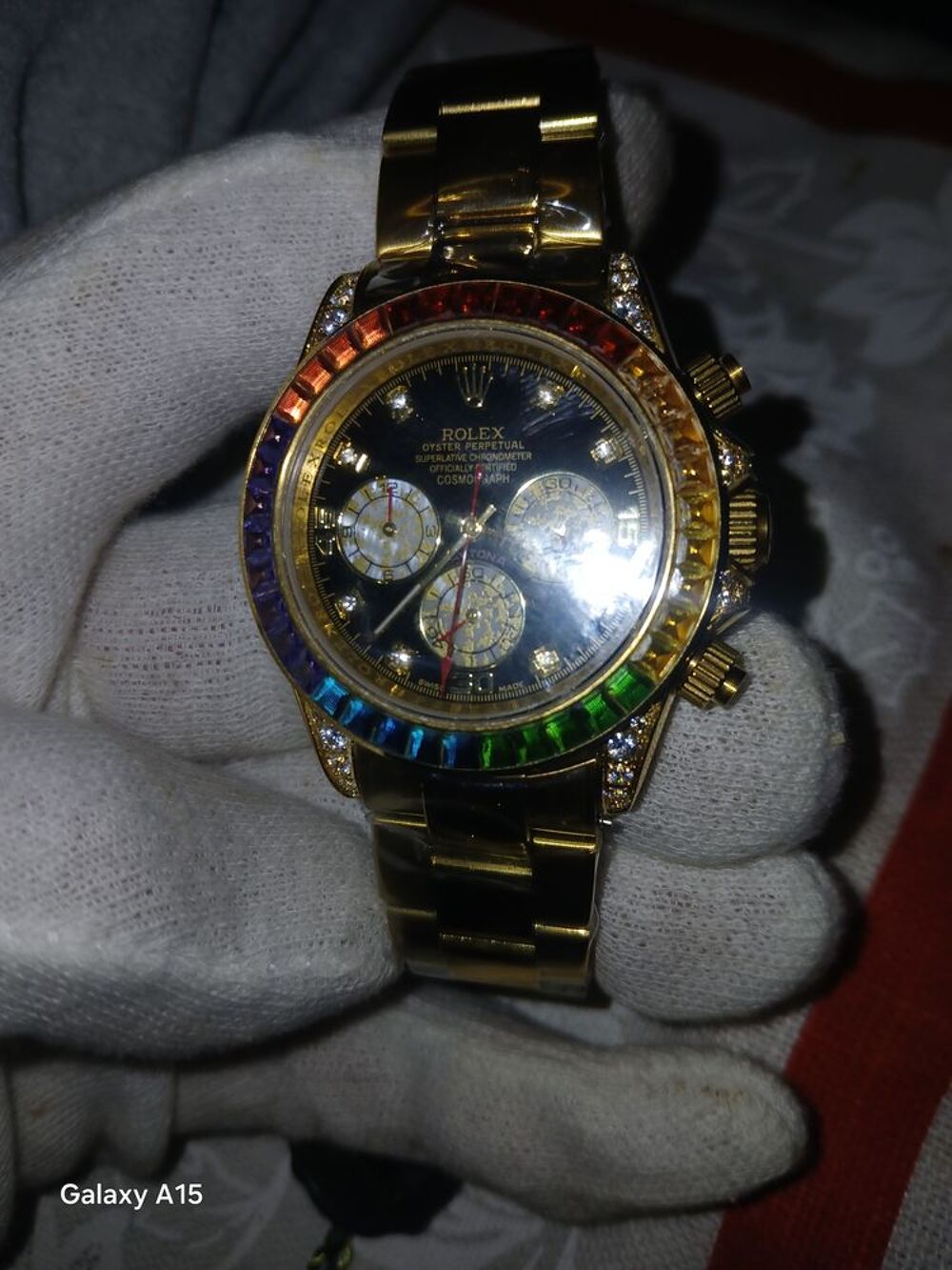ROLEX DAYTONA RAIMBOW RICONDIZIONATO TOTALMENTE IN SWIZZERA Bijoux et montres