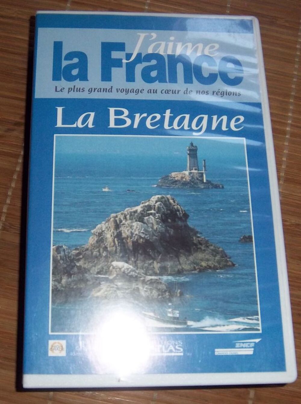 Vhs j'aime la France &eacute;ditions Atlas la Bretagne DVD et blu-ray