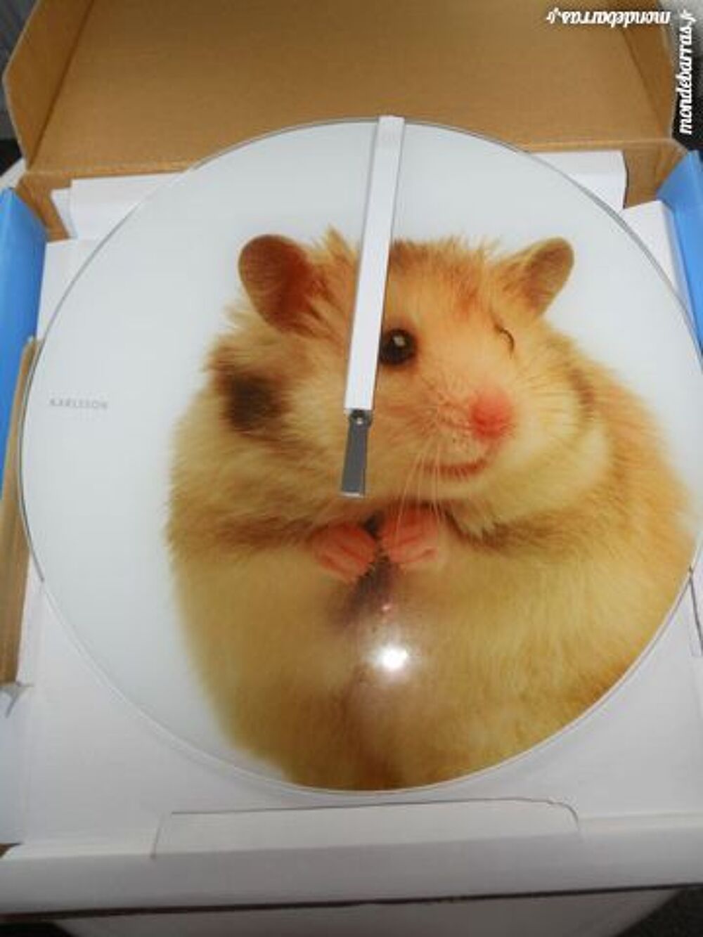 Pendule HAMSTER neuve marque KARLSSON Décoration