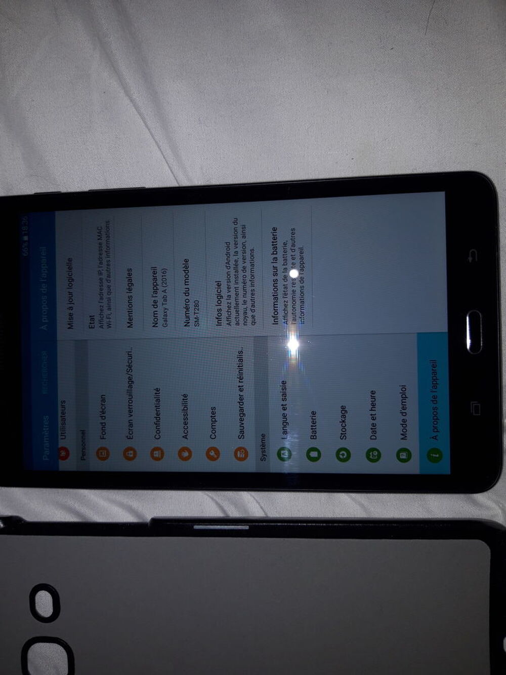 Tablette samsung Galaxy tab A6 Téléphones et tablettes