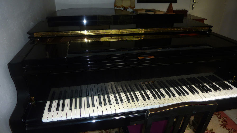 Piano d'exception. Magnifique FEURICH 3/4 de queue de 1985 Instruments de musique