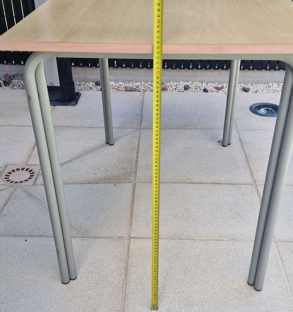 Table rectangulaire imitation bois Meubles