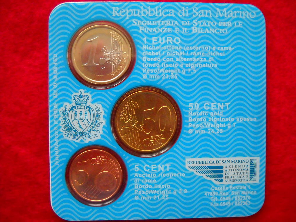 Monnaie pi&egrave;ces Euros : SAN MARINO / 2006
17 € 