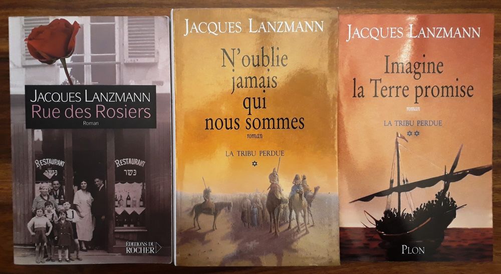 Jacques Lanzmann - Lot 5 romans broch&eacute;s Livres et BD
