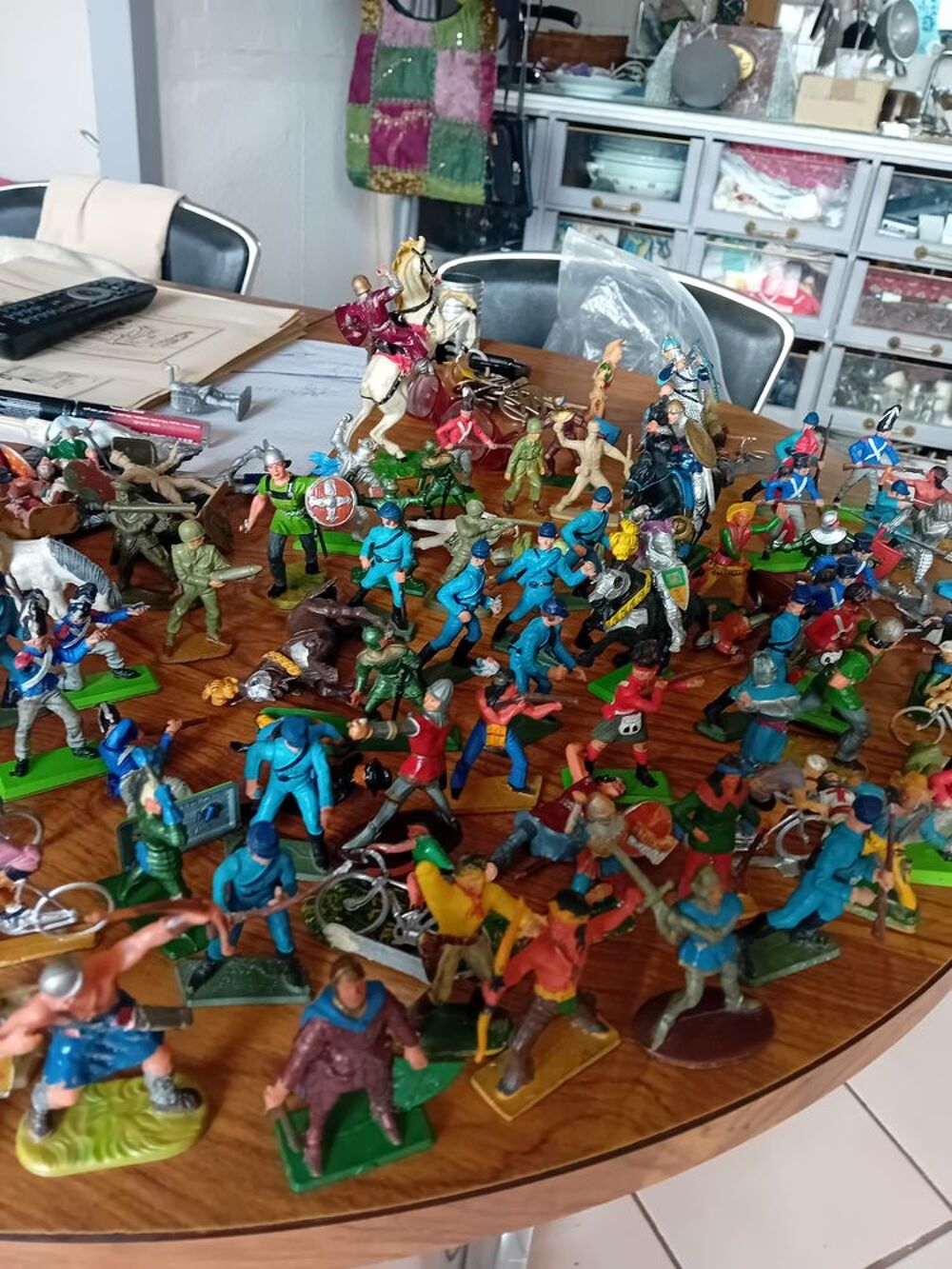 figurine soldats ann&eacute;e 70.elastolin linux deetails britains Jeux / jouets