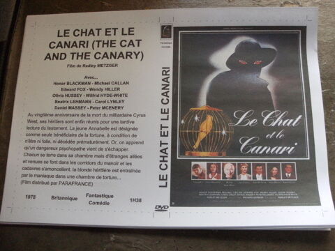Film :   Le chat et le canari   35 Saint-M�dard-en-Jalles (33)