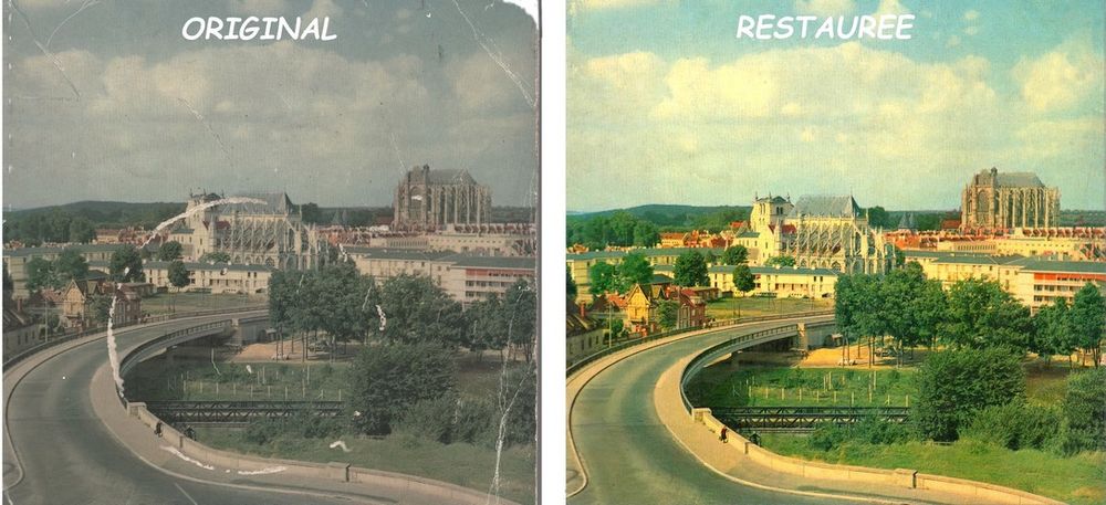   RETOUCHES, RESTAURATION DE PHOTOS 