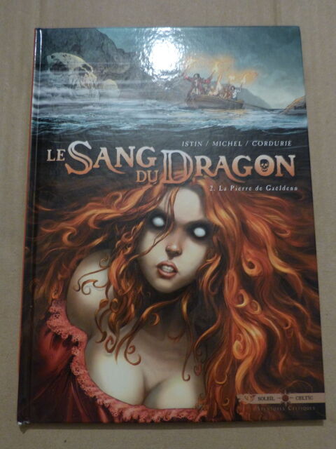 BD LE SANG DU DRAGON N� 2  avec une d�dicace de  GUY MICHEL 30 Brest (29)