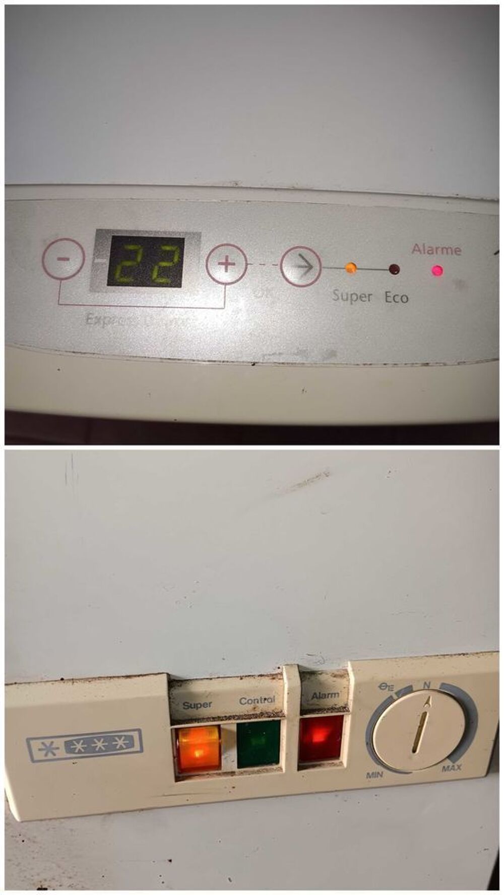 2 Cong&eacute;lateur Bahut Brandt 424/L /Vestfrost 492/L Fonction rapide Pourvoir 30/40kg/24h Electroménager