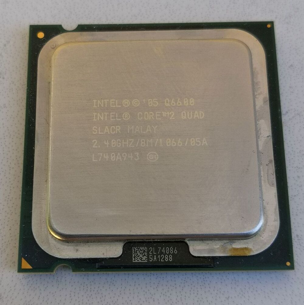 Processeur Intel Core2 Quad Q6600 2,40 GHz Socket LGA775 Matériel informatique