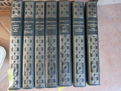 Lot de 7 beaux livres relis Pierre Benot 18 Herblay (95)