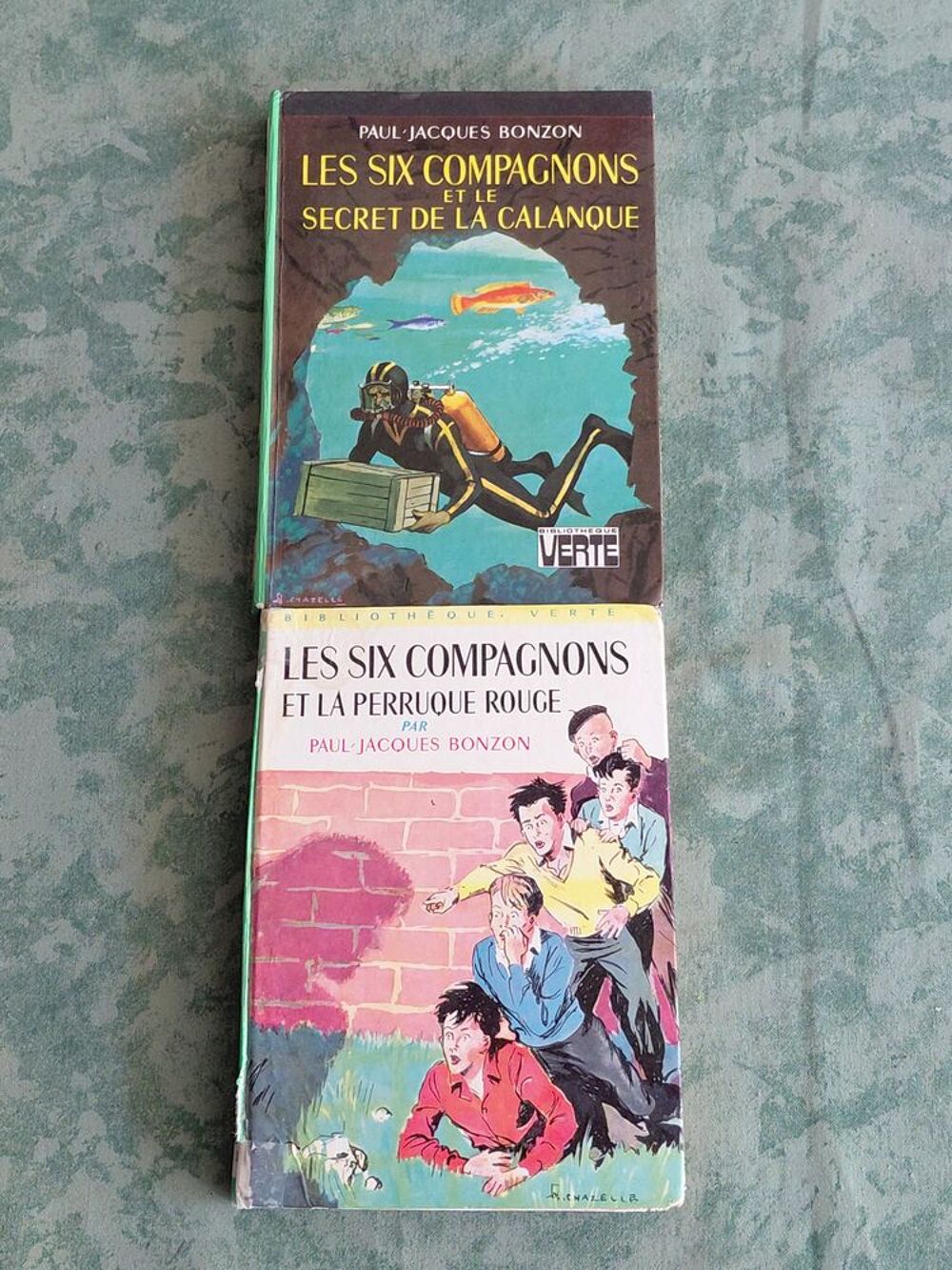 Minis- albums : bibliotheque verte et rose, en exelkent etat Livres et BD