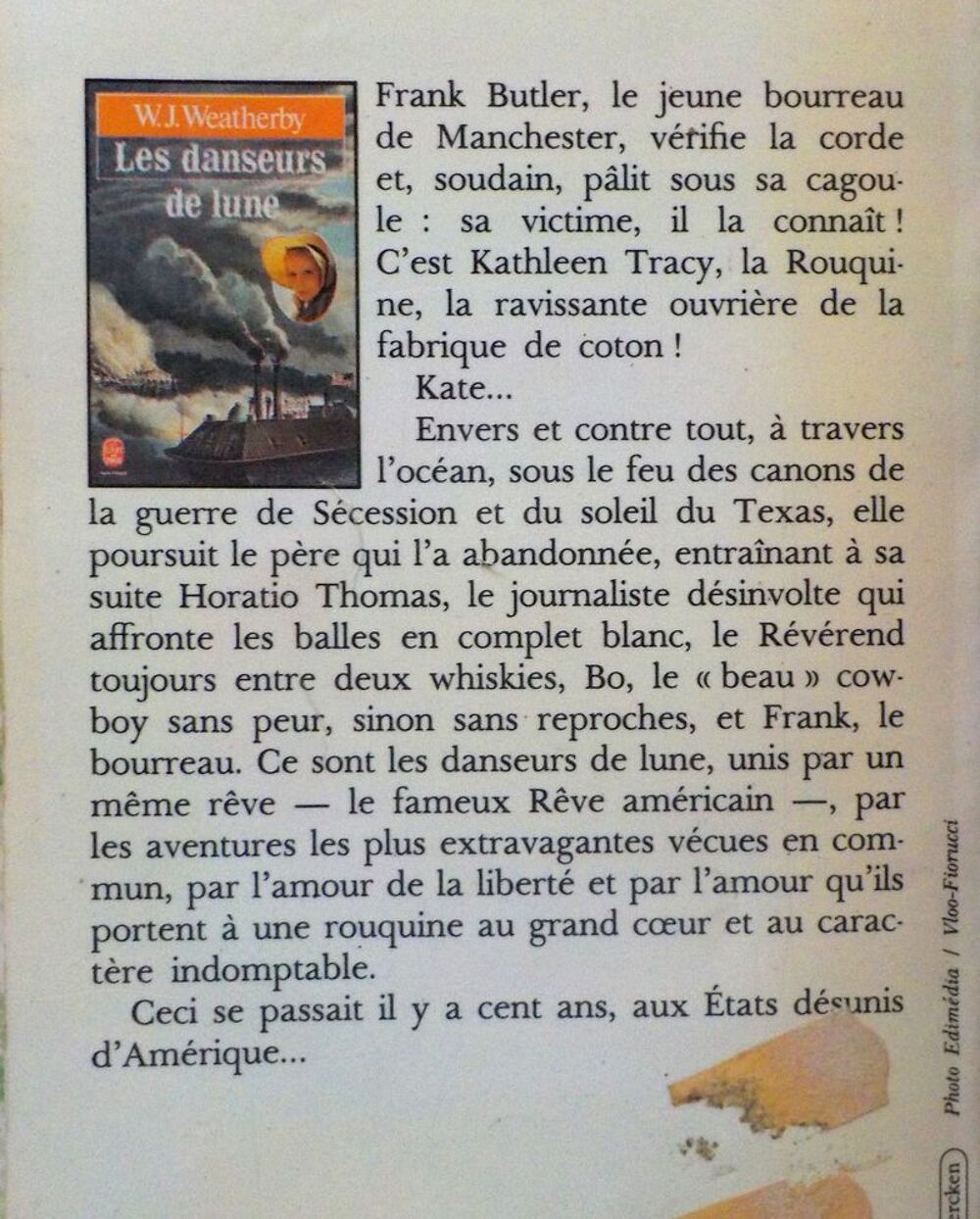 LES DANSEURS DE LUNE de W.J. WEATHERBY Ed. Le Livre de Poche Livres et BD
