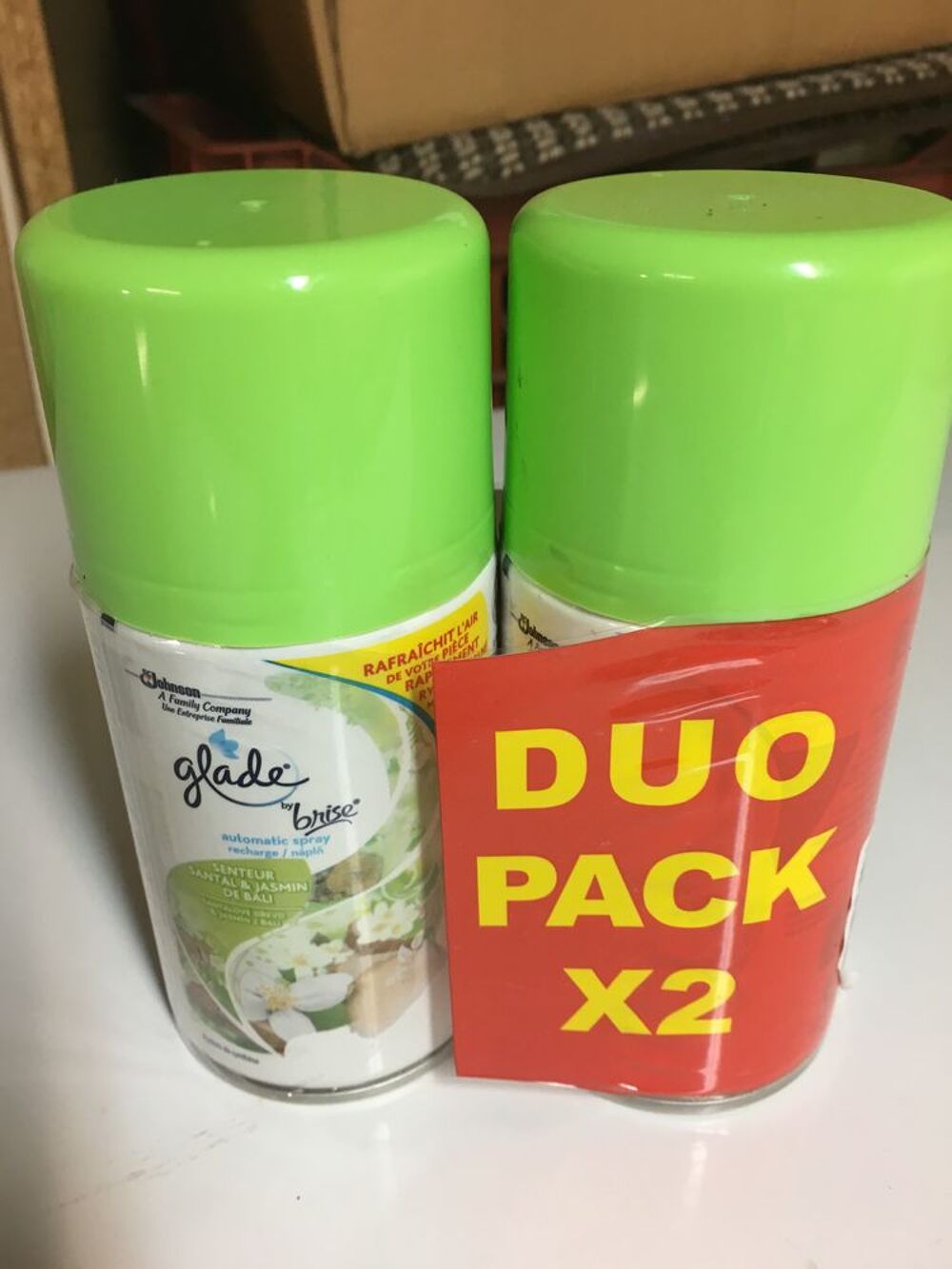 d&eacute;odorant glade rechargeX2 Puériculture