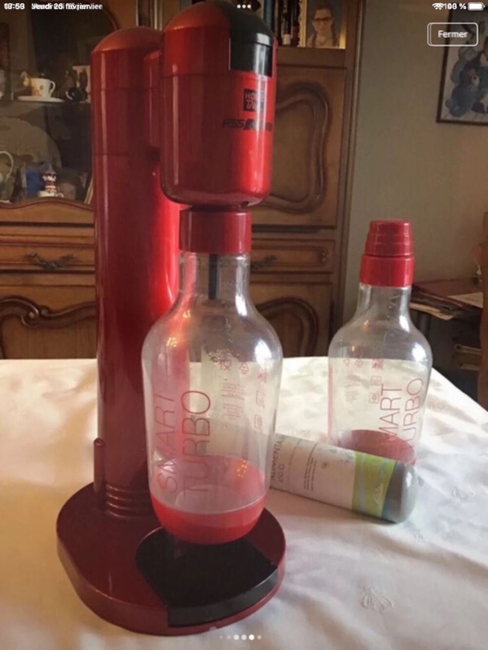 Appareil &agrave; gaz&eacute;ifier, machine &agrave; soda Electroménager
