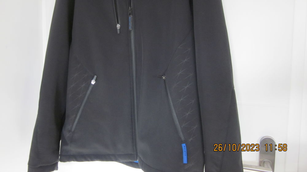 BEAU BLOUSON ALPINE HOMME NOIR ET BLEU T XXL Vêtements
