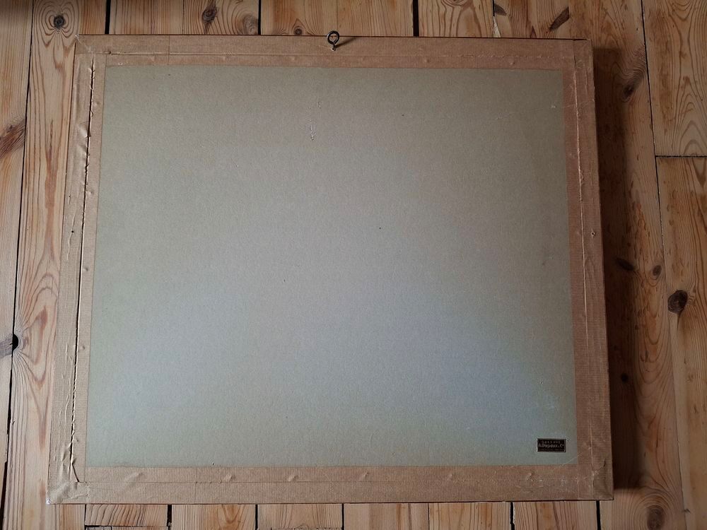 Cadre vitr&eacute; 67 X 57,5 cm vendu avec gravure Retrait &agrave; Vichy Décoration