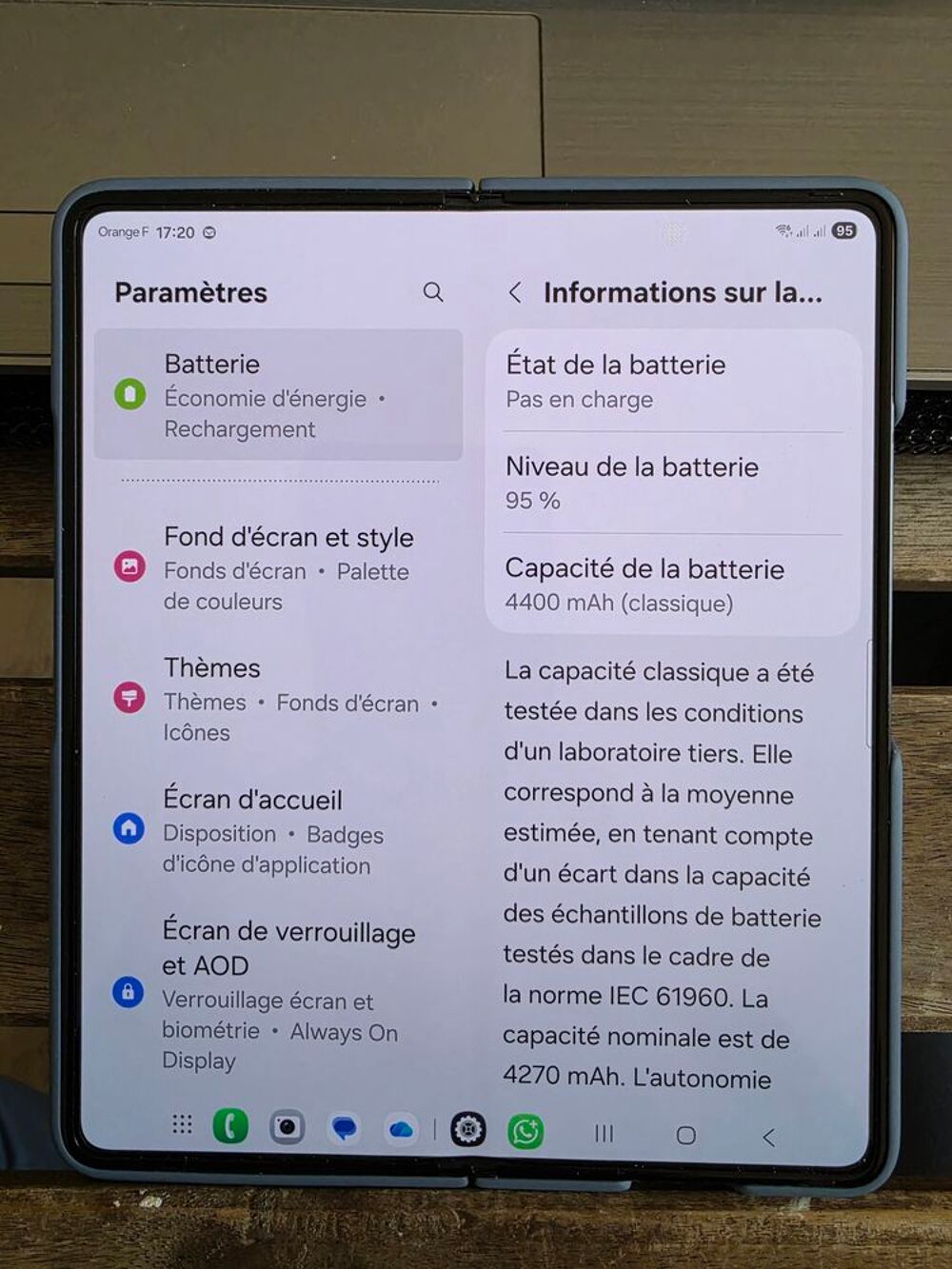 Samsung galaxy z fold 5 Téléphones et tablettes