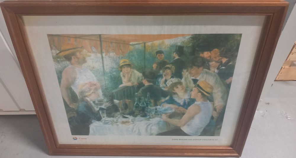 Lithographie murale 
Décoration
