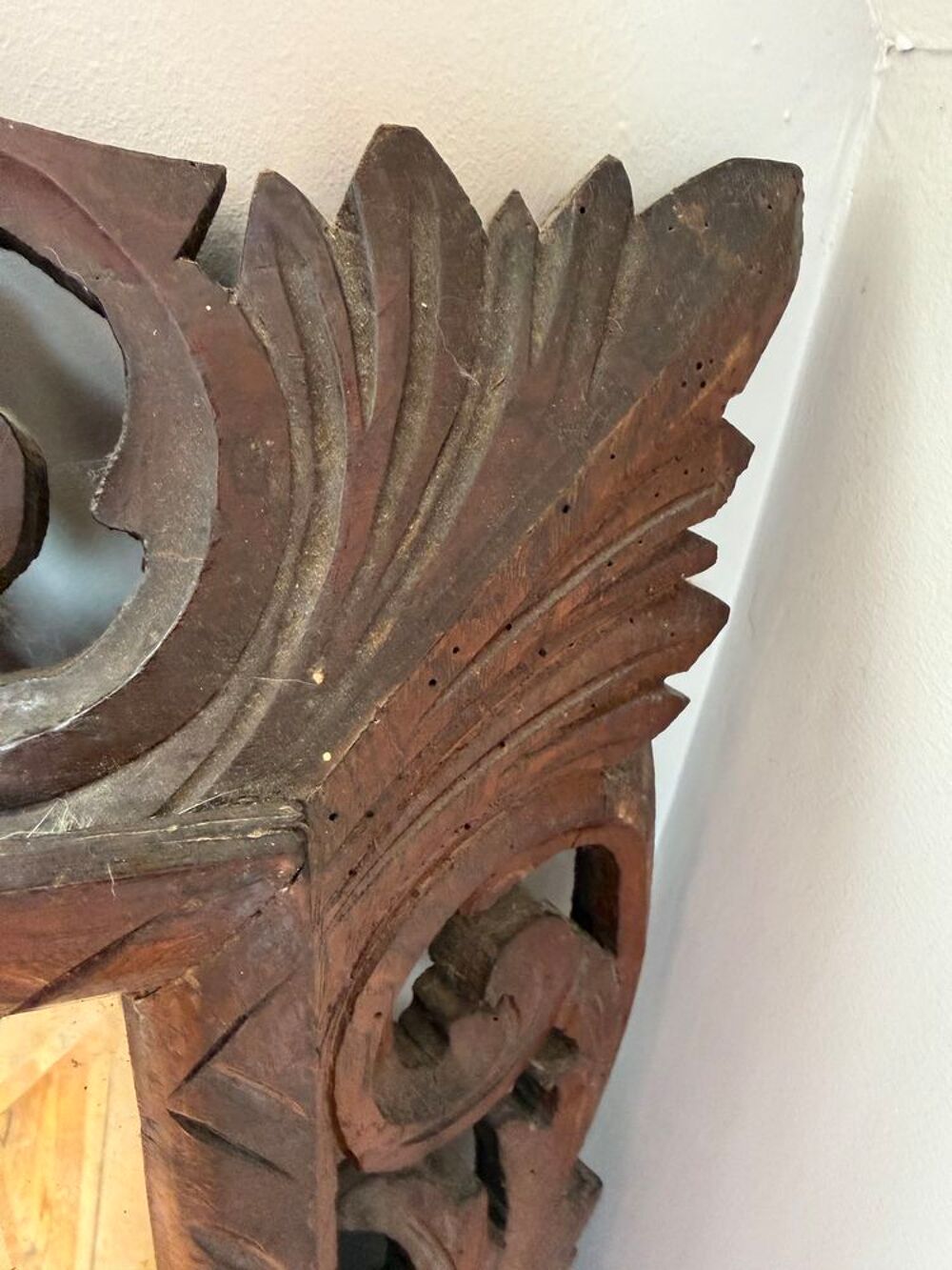 miroirs en bois &agrave; bords biseaut&eacute; Décoration